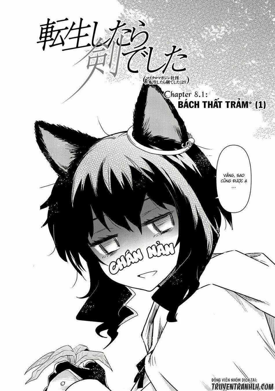 Chuyển Sinh Thành Kiếm Chapter 8 trang 2