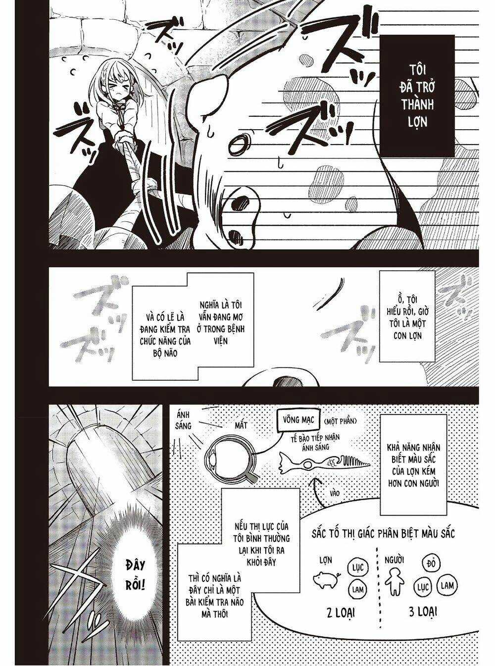 Chuyển Sinh Thành Lợn Ở Thế Giới Khác Chapter 2 trang 7