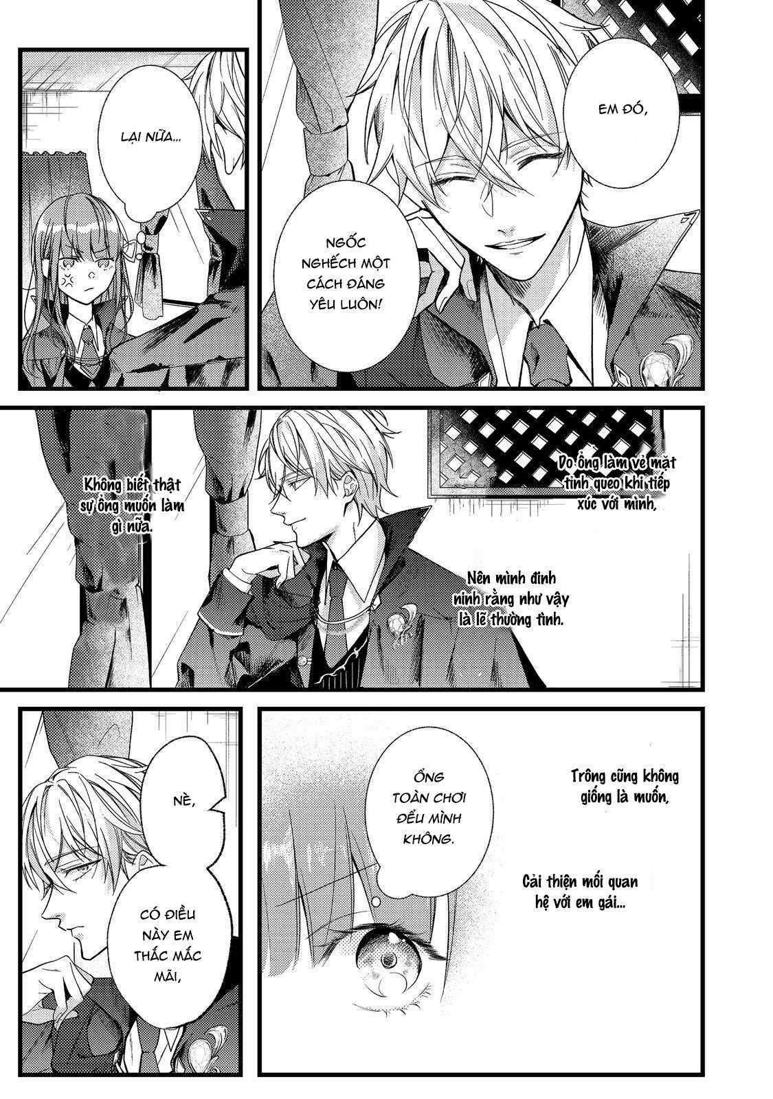 Chuyển Sinh Thành Mc Trong Otoge Với Bad End Cận Kề. Tôi Muốn Yêu Đương Nhưng Sao Lại Cho Tôi Ông Anh Gian Xảo Thế Này!? Chapter 1 trang 46