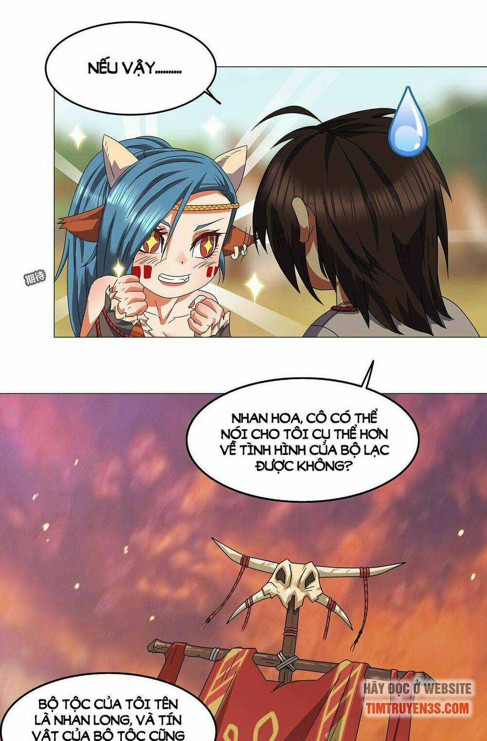 Chuyển Sinh Thành Tộc Trưởng Thời Kì Đồ Đá Chapter 2 trang 8