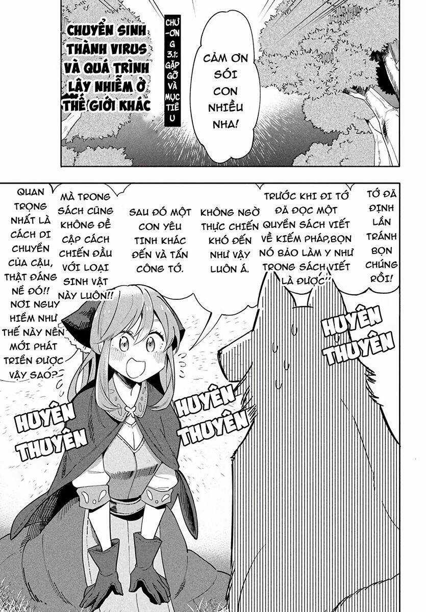 Chuyển Sinh Thành Virus Và Quá Trình Lây Nhiễm Ở Thế Giới Khác Chapter 3.1 trang 2