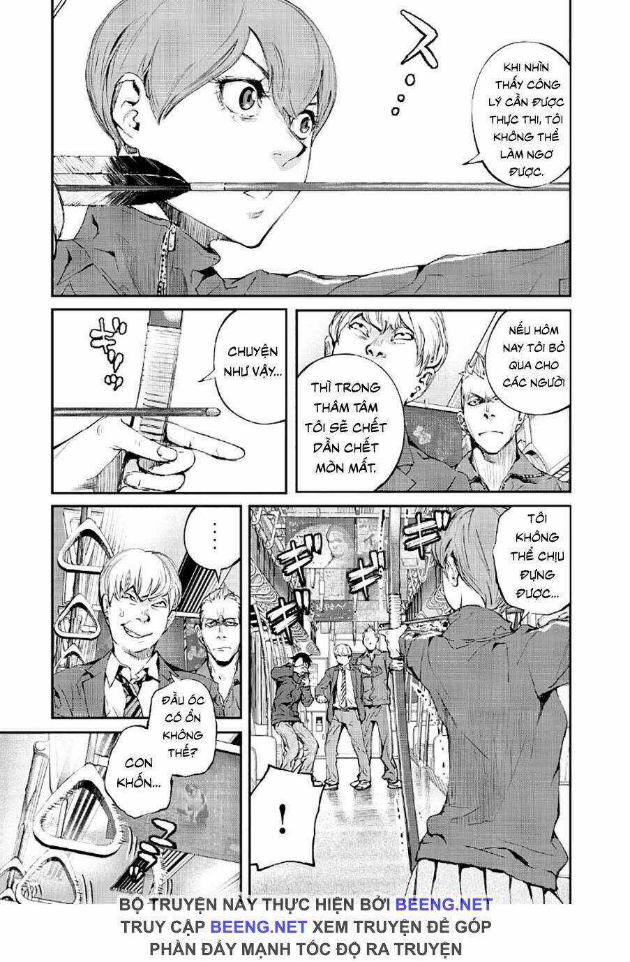 Chuyến Tàu Điện Tử Thần! Chapter 1 trang 8