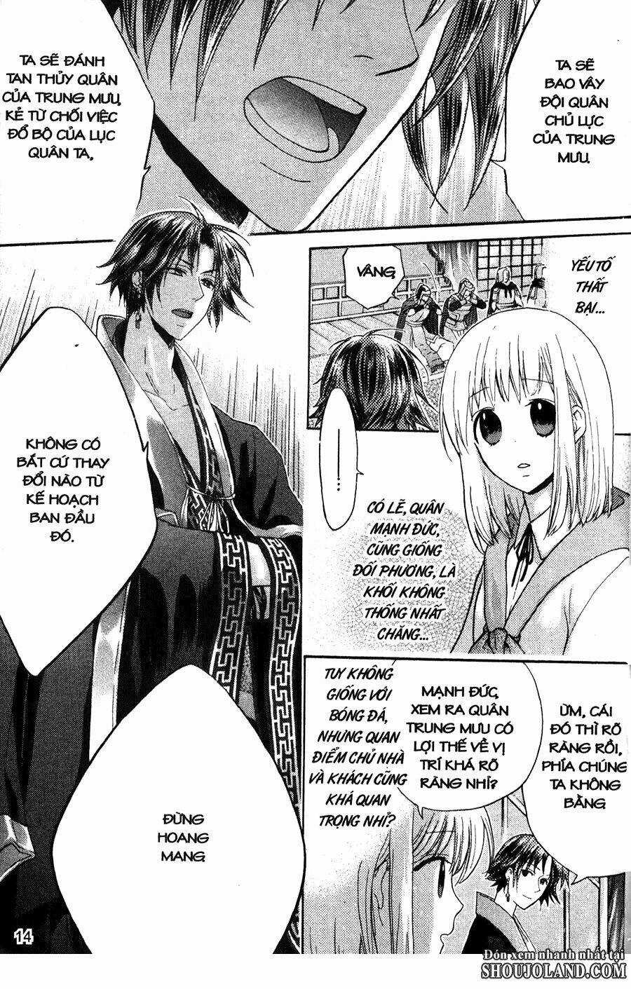 Chuyện Tình Chiến Quốc Chapter 12 trang 11