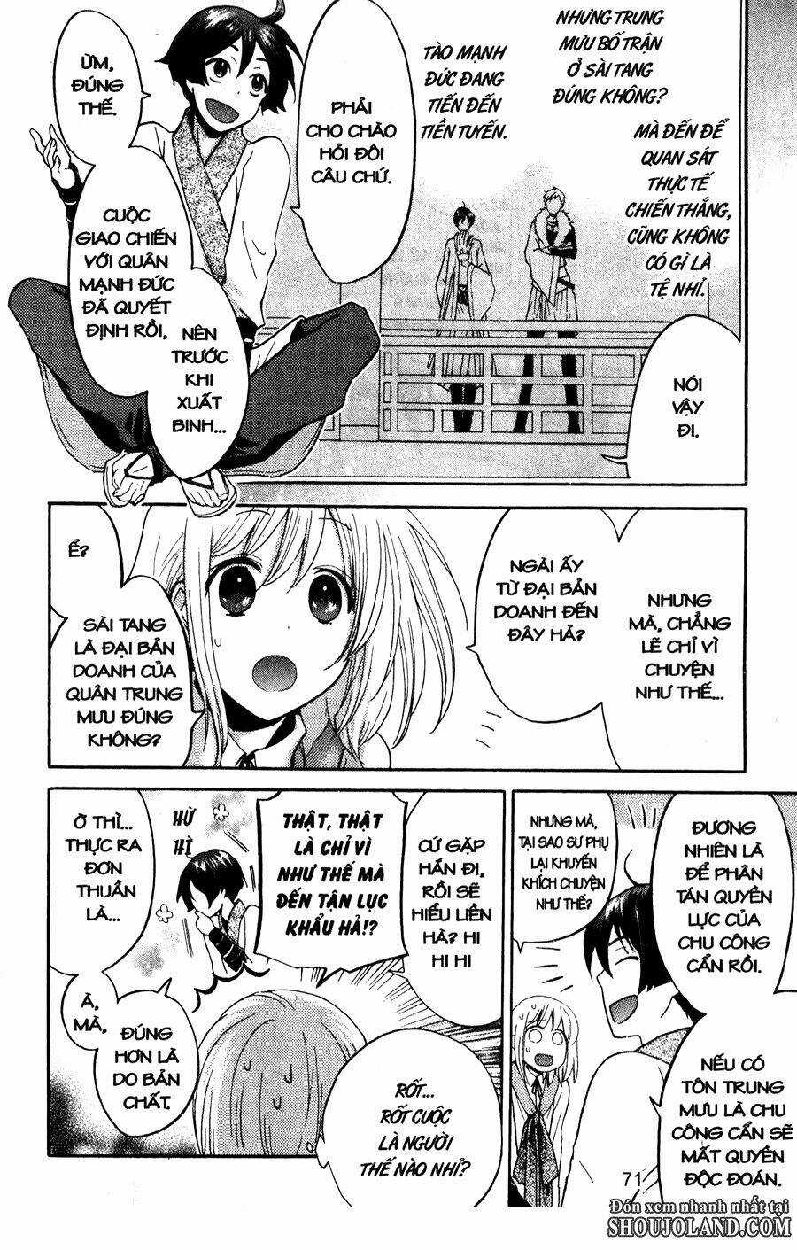 Chuyện Tình Chiến Quốc Chapter 14 trang 13