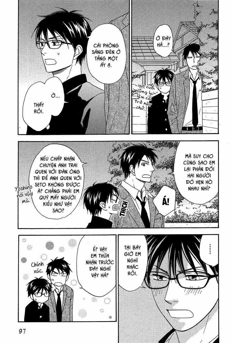 Chuyện tình giữa em trai và bạn thân Chapter 3 trang 14