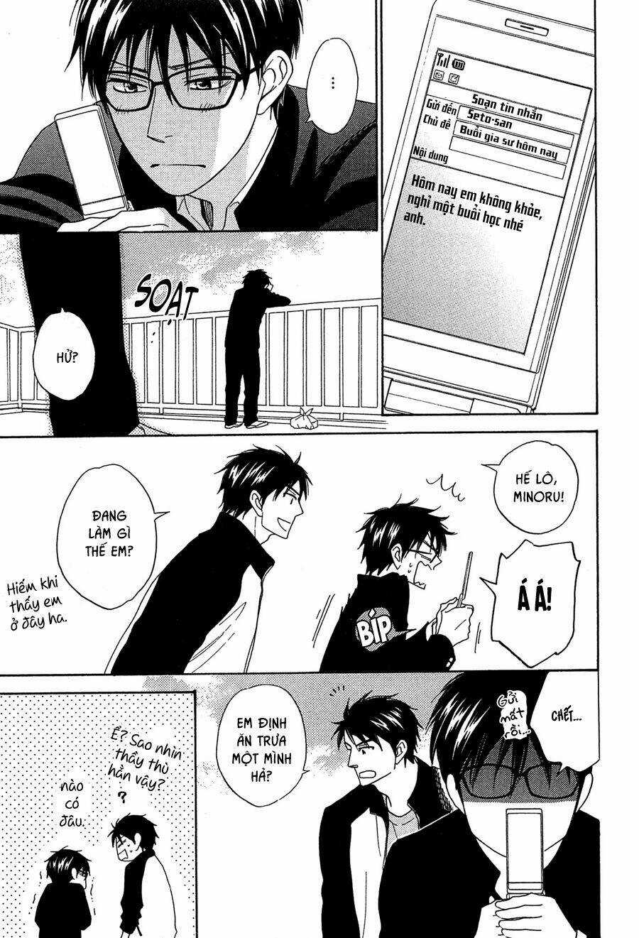 Chuyện tình giữa em trai và bạn thân Chapter 3 trang 6