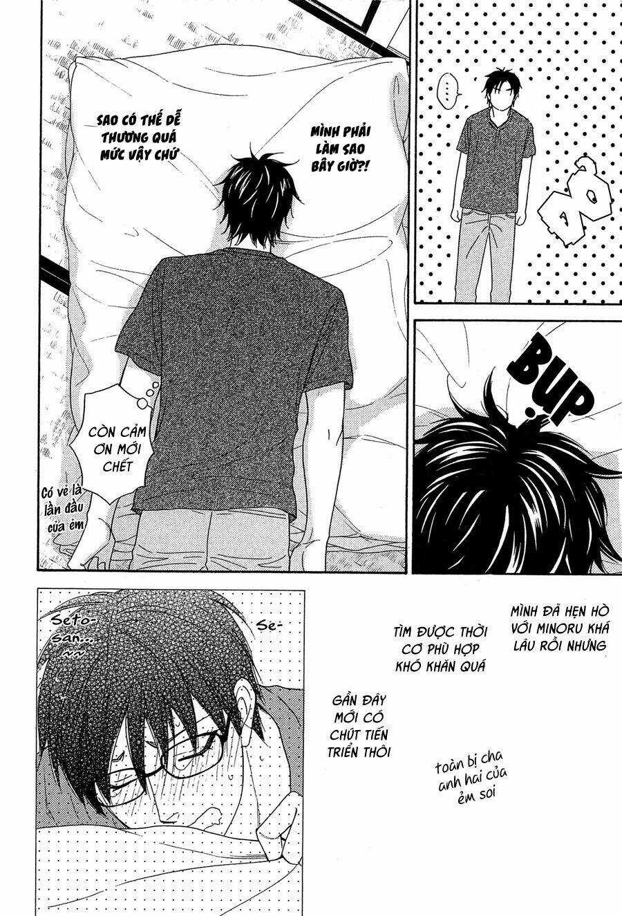 Chuyện tình giữa em trai và bạn thân Chapter 4 trang 10