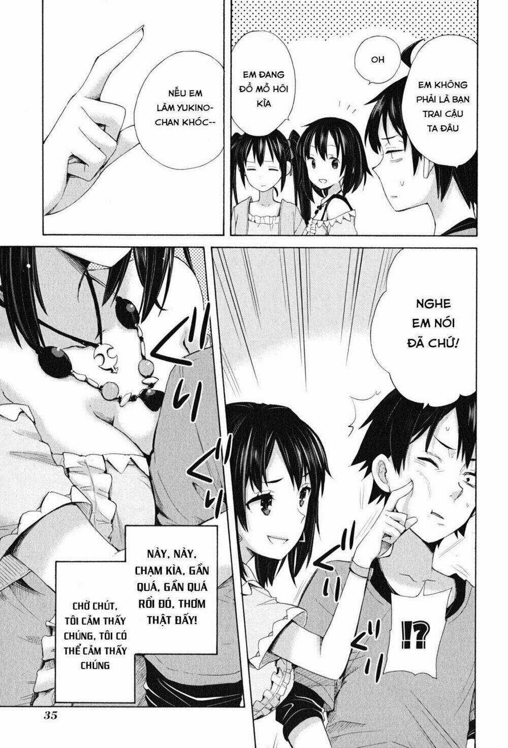 Chuyện Tình Thanh Xuân Bi Hài Của Tôi Quả Nhiên Là Sai Lầm Chapter 12 trang 35