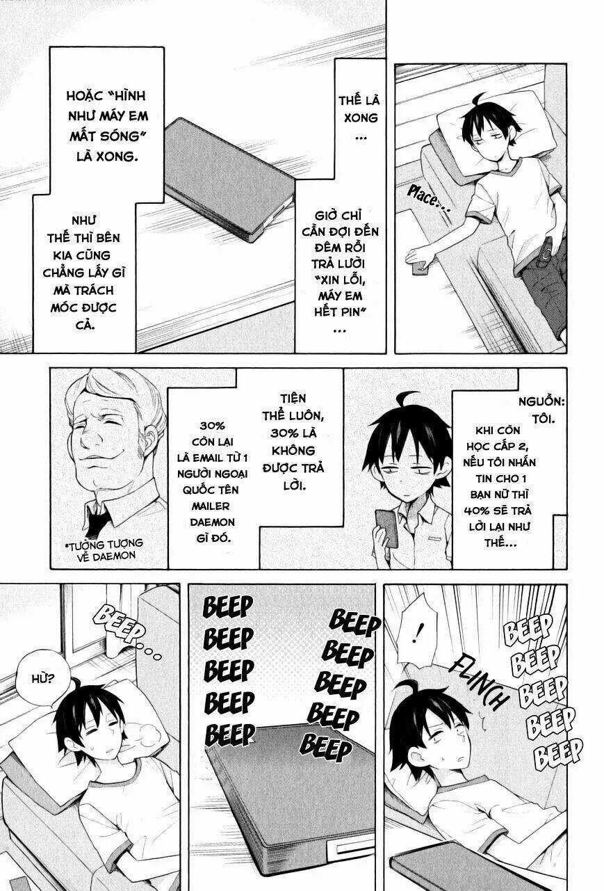 Chuyện Tình Thanh Xuân Bi Hài Của Tôi Quả Nhiên Là Sai Lầm Chapter 14 trang 3