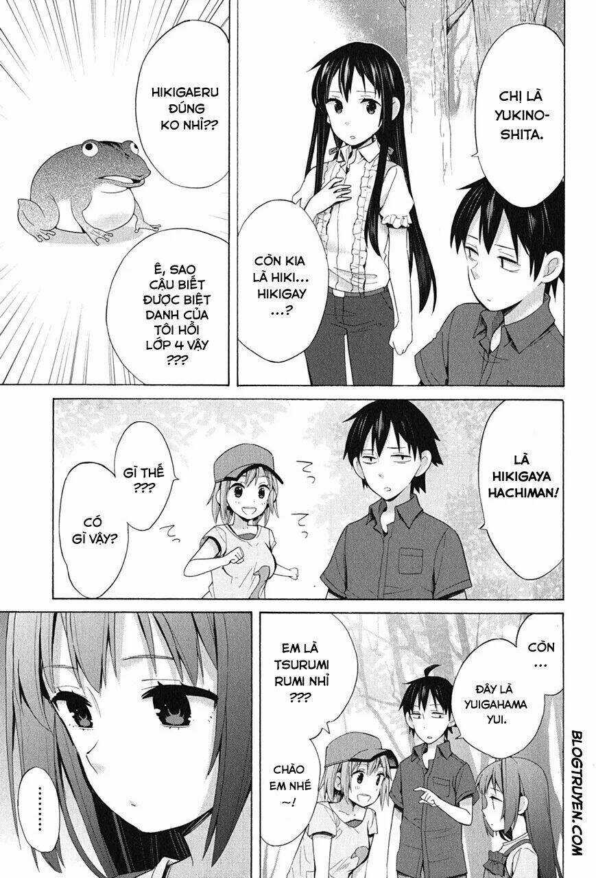 Chuyện Tình Thanh Xuân Bi Hài Của Tôi Quả Nhiên Là Sai Lầm Chapter 15 trang 13