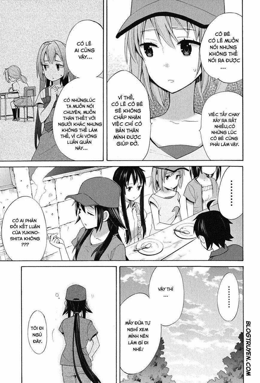 Chuyện Tình Thanh Xuân Bi Hài Của Tôi Quả Nhiên Là Sai Lầm Chapter 15 trang 21