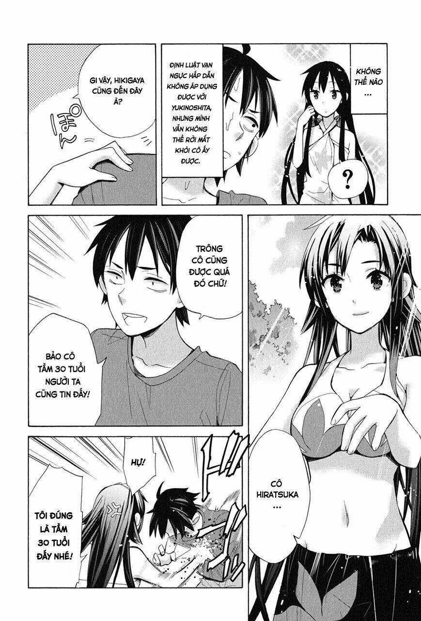 Chuyện Tình Thanh Xuân Bi Hài Của Tôi Quả Nhiên Là Sai Lầm Chapter 16 trang 16