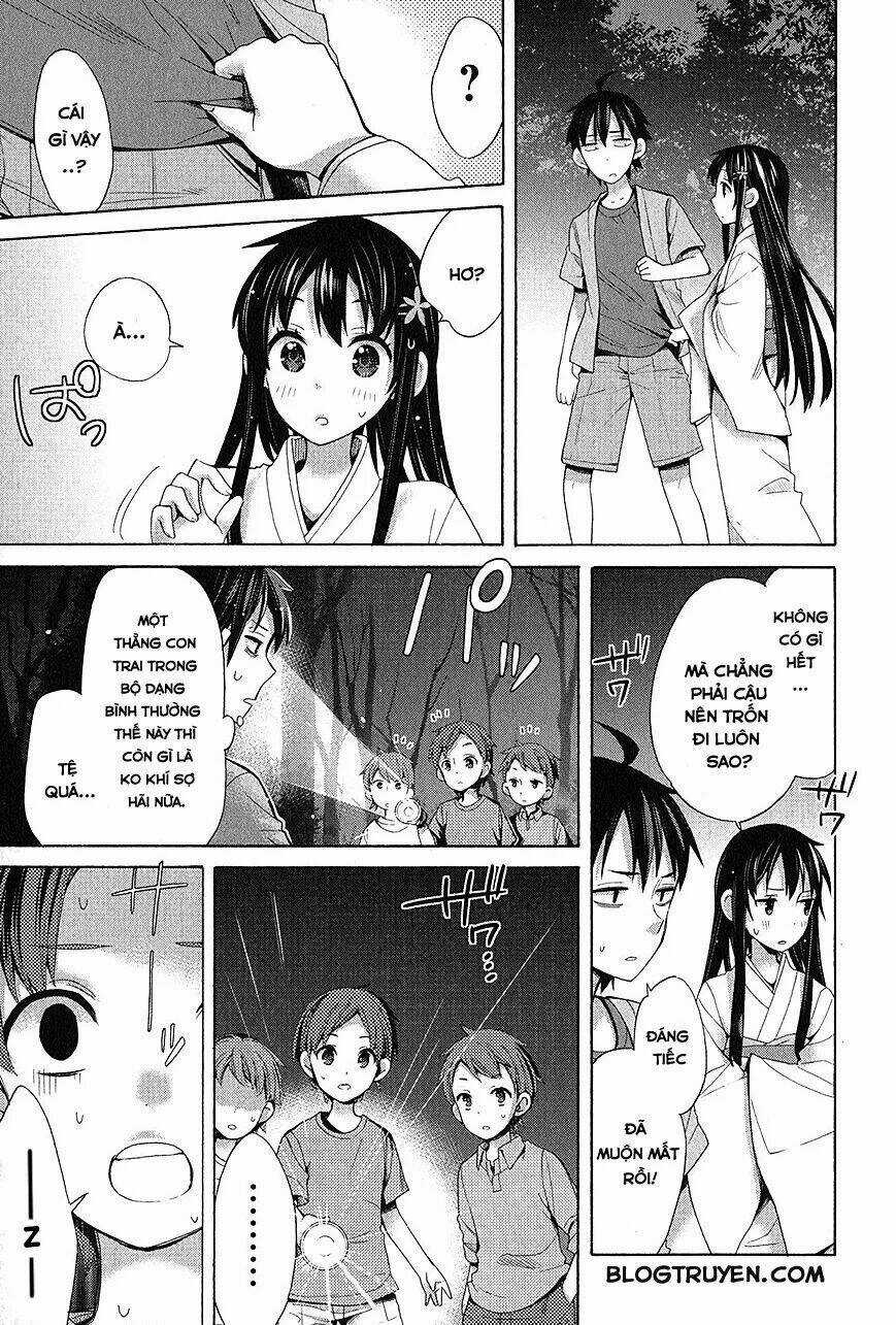 Chuyện Tình Thanh Xuân Bi Hài Của Tôi Quả Nhiên Là Sai Lầm Chapter 17 trang 19