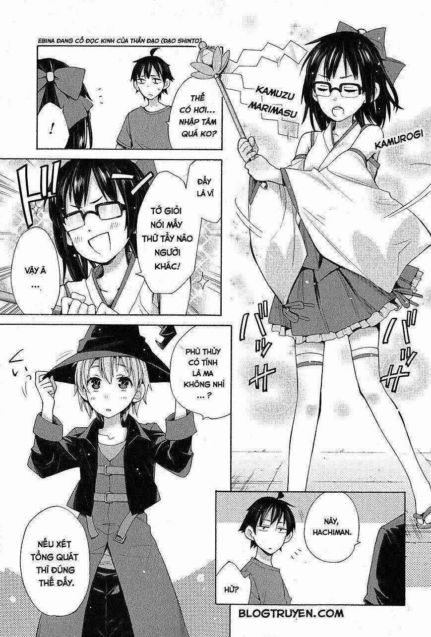 Chuyện Tình Thanh Xuân Bi Hài Của Tôi Quả Nhiên Là Sai Lầm Chapter 17 trang 7