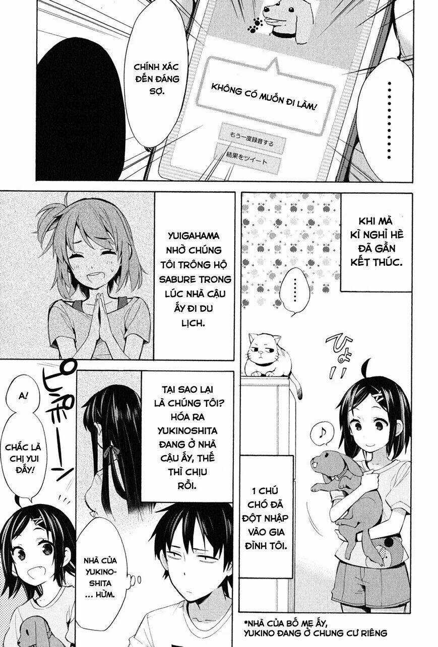 Chuyện Tình Thanh Xuân Bi Hài Của Tôi Quả Nhiên Là Sai Lầm Chapter 19 trang 6