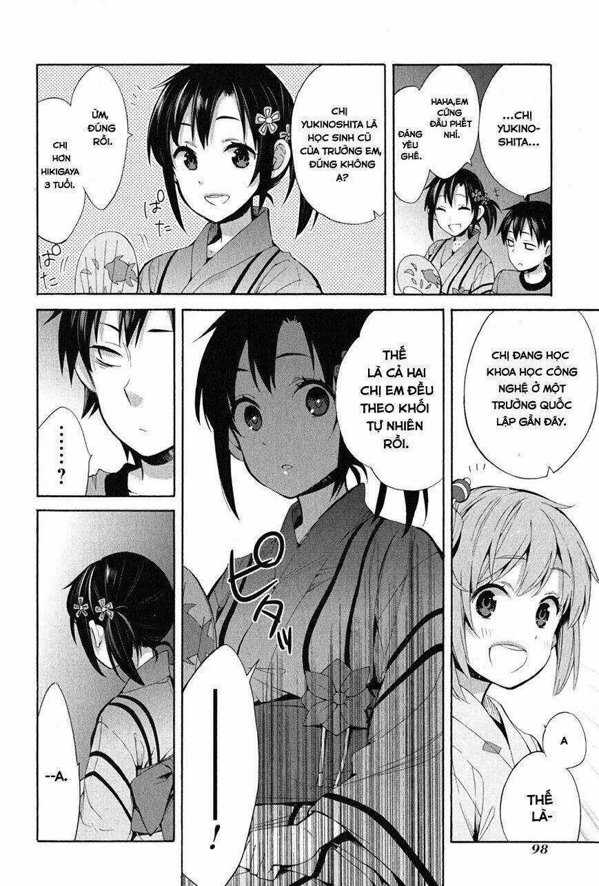 Chuyện Tình Thanh Xuân Bi Hài Của Tôi Quả Nhiên Là Sai Lầm Chapter 20 trang 11