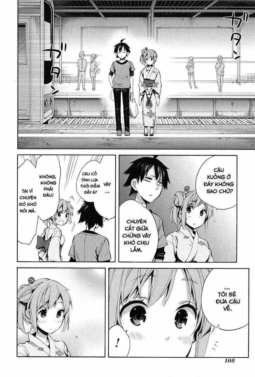 Chuyện Tình Thanh Xuân Bi Hài Của Tôi Quả Nhiên Là Sai Lầm Chapter 20 trang 21