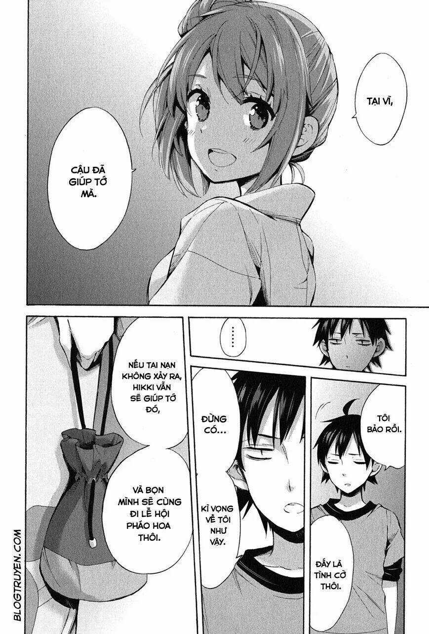 Chuyện Tình Thanh Xuân Bi Hài Của Tôi Quả Nhiên Là Sai Lầm Chapter 20 trang 25