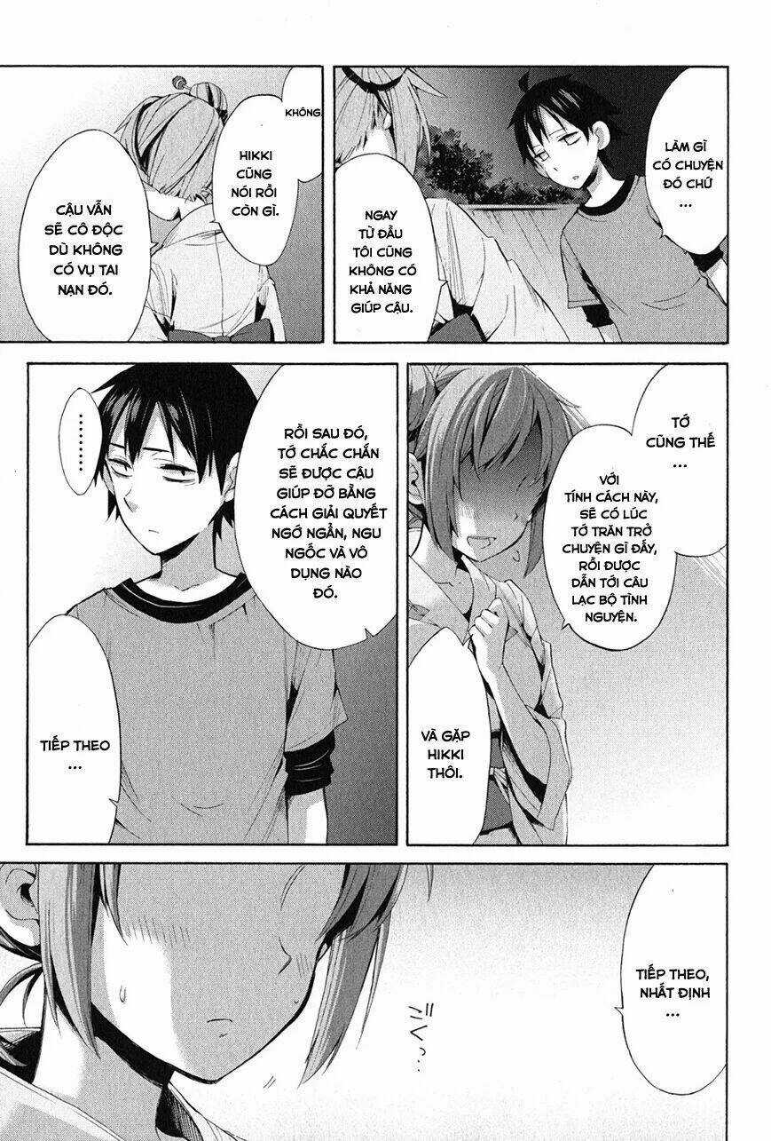 Chuyện Tình Thanh Xuân Bi Hài Của Tôi Quả Nhiên Là Sai Lầm Chapter 20 trang 26