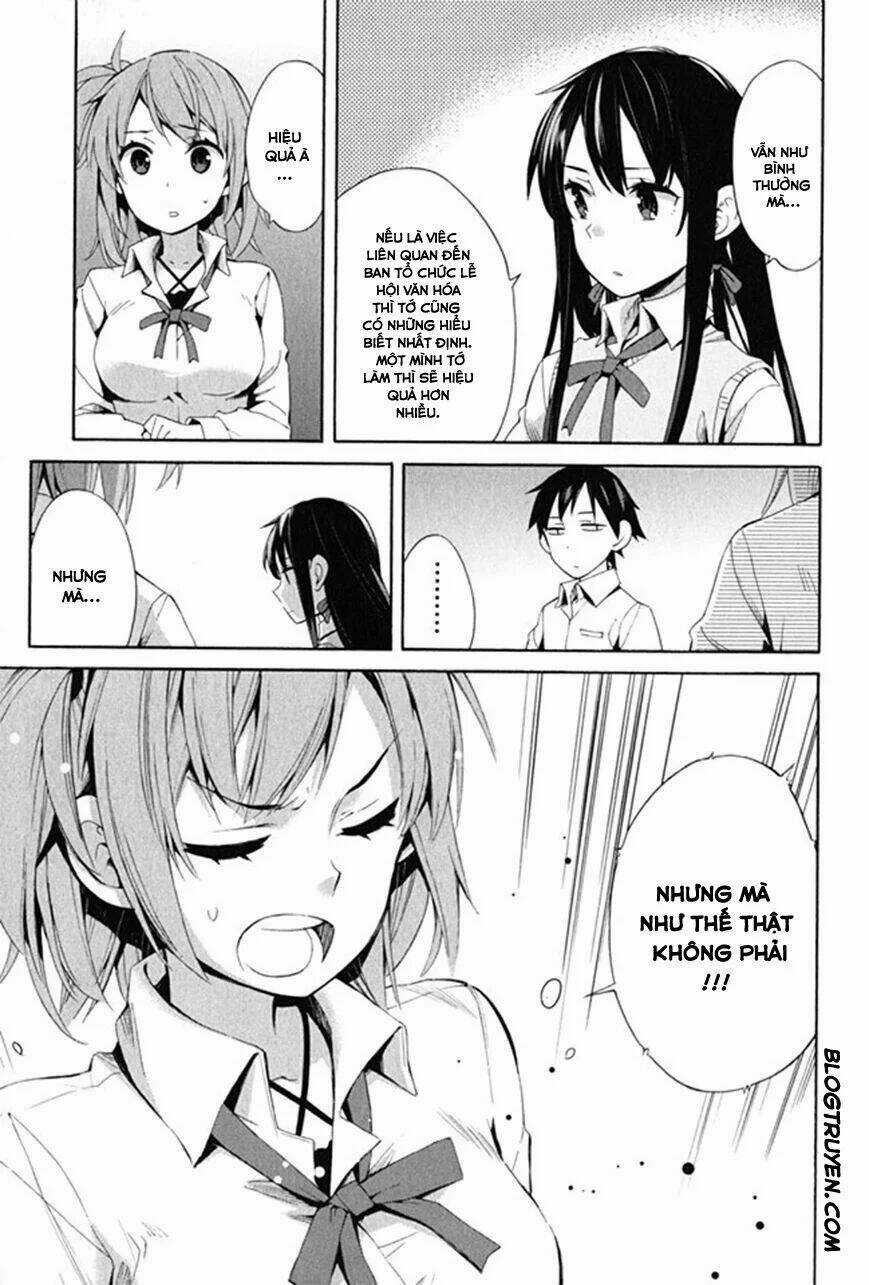 Chuyện Tình Thanh Xuân Bi Hài Của Tôi Quả Nhiên Là Sai Lầm Chapter 21 trang 25