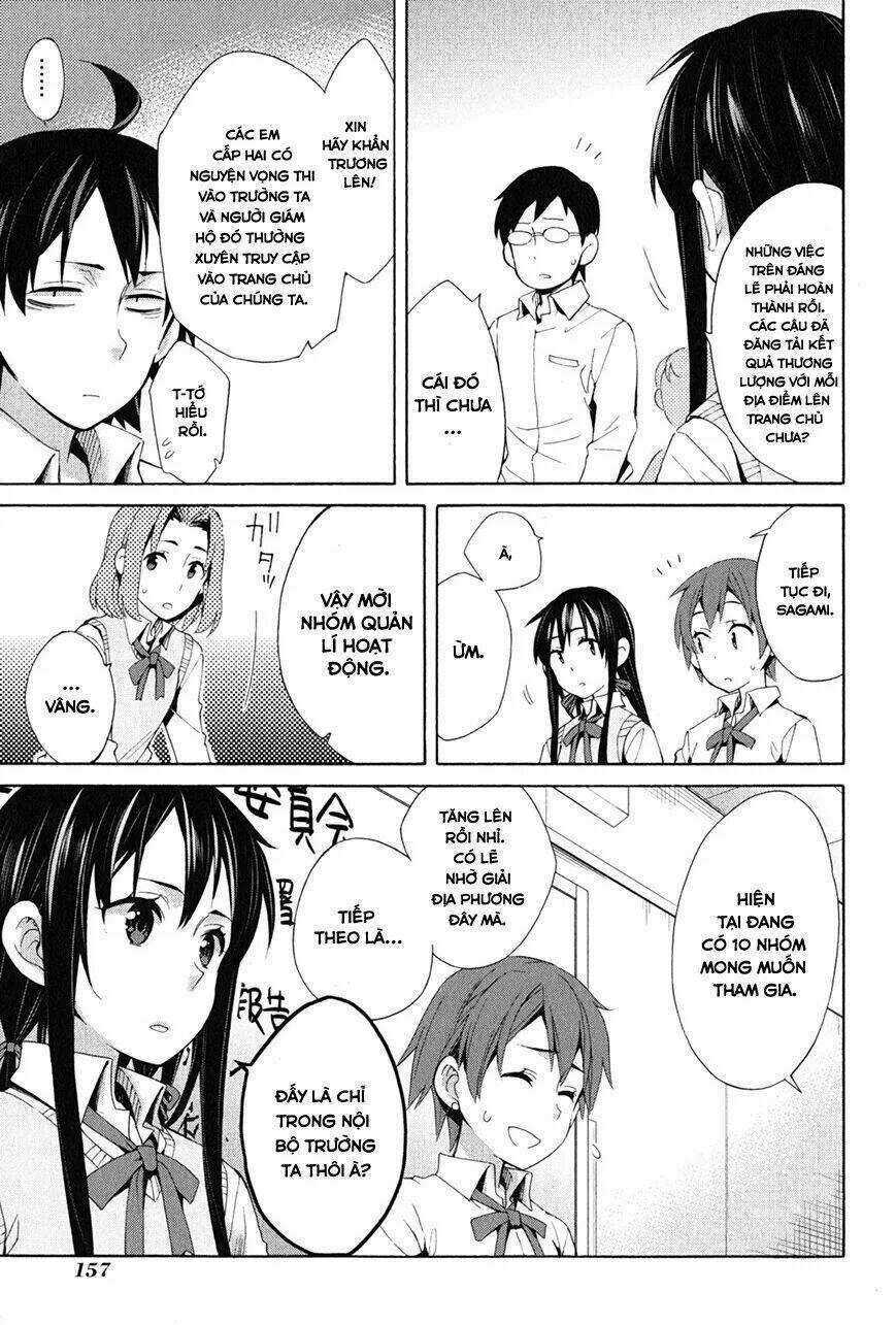 Chuyện Tình Thanh Xuân Bi Hài Của Tôi Quả Nhiên Là Sai Lầm Chapter 21 trang 33