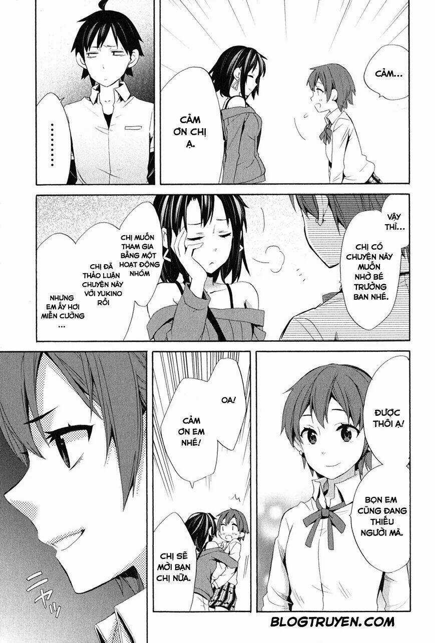 Chuyện Tình Thanh Xuân Bi Hài Của Tôi Quả Nhiên Là Sai Lầm Chapter 21 trang 47