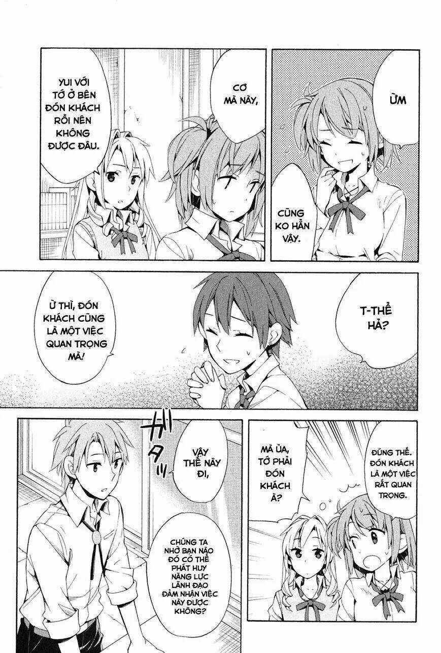 Chuyện Tình Thanh Xuân Bi Hài Của Tôi Quả Nhiên Là Sai Lầm Chapter 21 trang 9