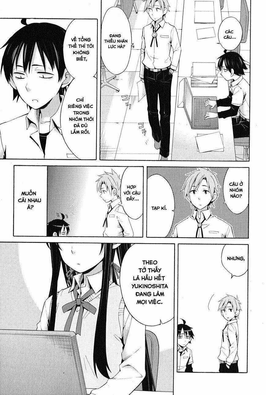 Chuyện Tình Thanh Xuân Bi Hài Của Tôi Quả Nhiên Là Sai Lầm Chapter 22 trang 6