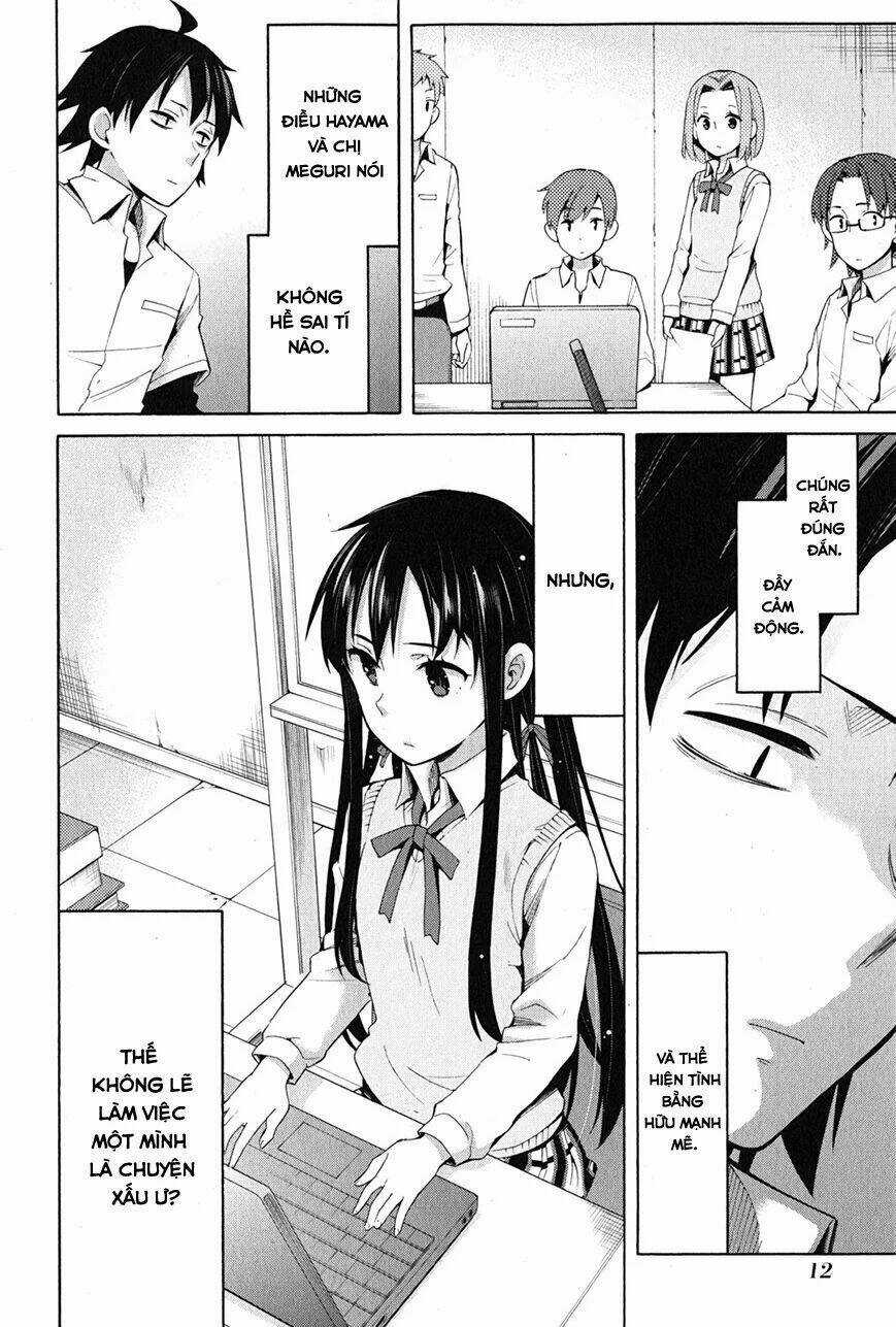 Chuyện Tình Thanh Xuân Bi Hài Của Tôi Quả Nhiên Là Sai Lầm Chapter 22 trang 9