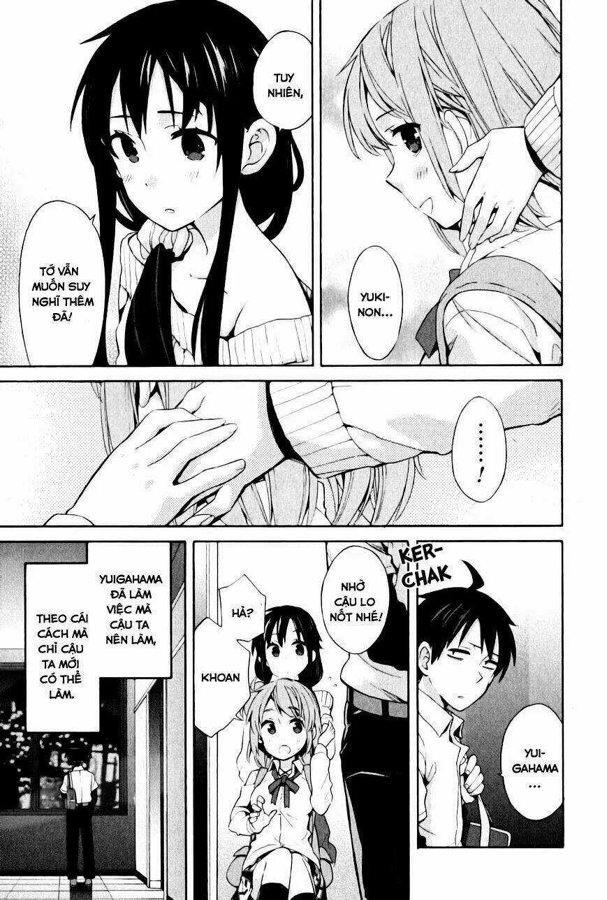 Chuyện Tình Thanh Xuân Bi Hài Của Tôi Quả Nhiên Là Sai Lầm Chapter 23 trang 19