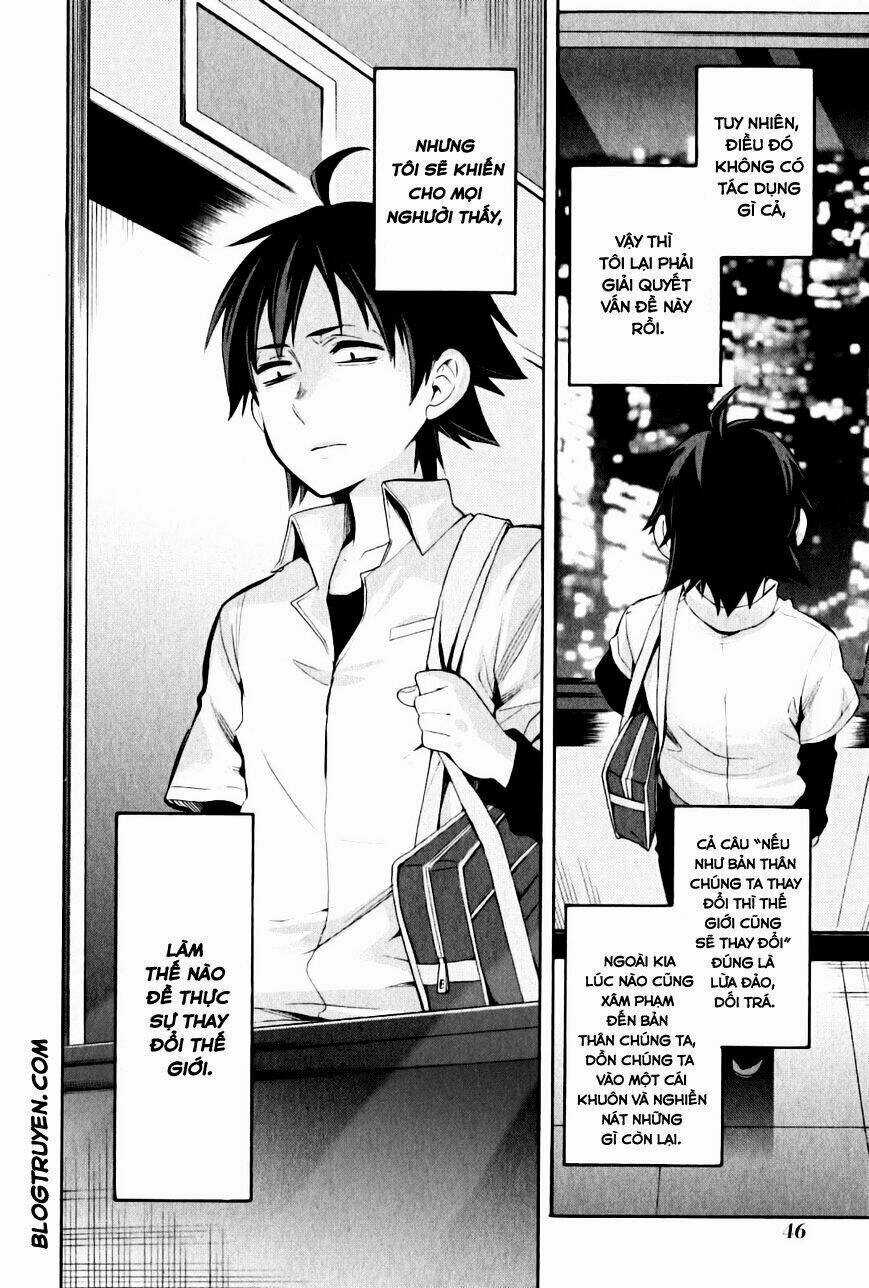 Chuyện Tình Thanh Xuân Bi Hài Của Tôi Quả Nhiên Là Sai Lầm Chapter 23 trang 20