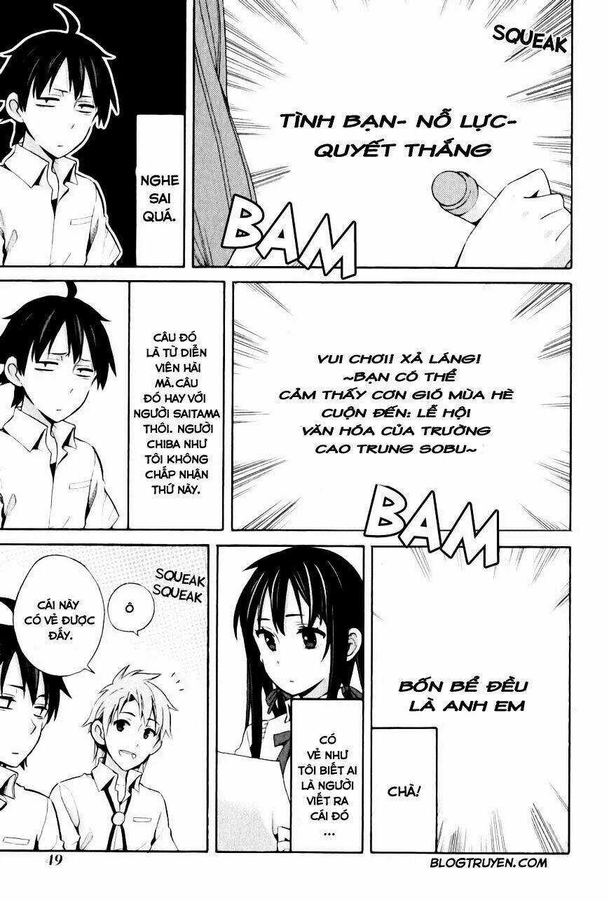 Chuyện Tình Thanh Xuân Bi Hài Của Tôi Quả Nhiên Là Sai Lầm Chapter 23 trang 23