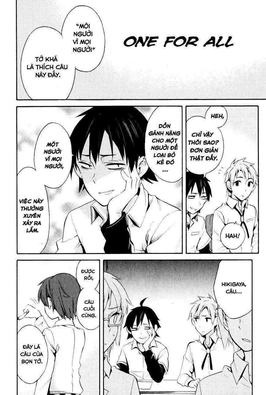 Chuyện Tình Thanh Xuân Bi Hài Của Tôi Quả Nhiên Là Sai Lầm Chapter 23 trang 24