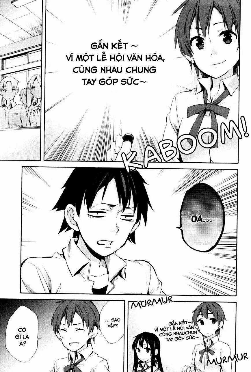 Chuyện Tình Thanh Xuân Bi Hài Của Tôi Quả Nhiên Là Sai Lầm Chapter 23 trang 25