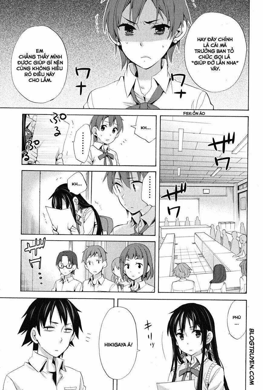 Chuyện Tình Thanh Xuân Bi Hài Của Tôi Quả Nhiên Là Sai Lầm Chapter 23 trang 29