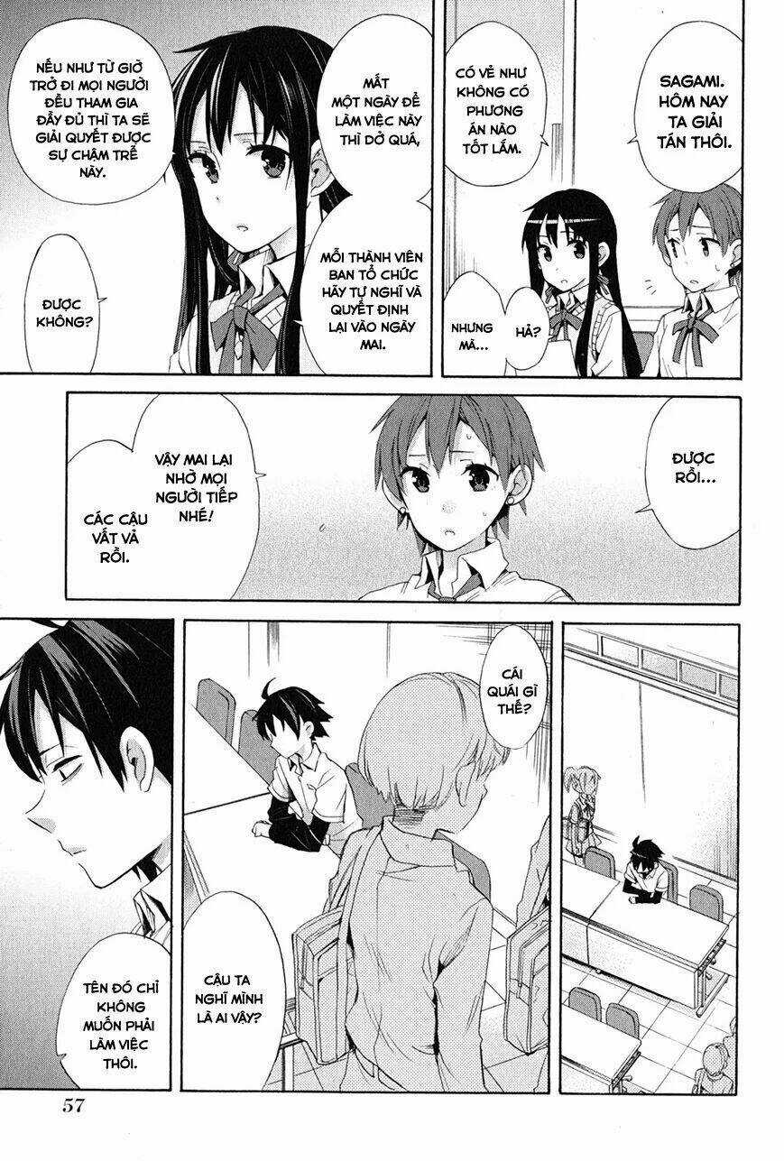 Chuyện Tình Thanh Xuân Bi Hài Của Tôi Quả Nhiên Là Sai Lầm Chapter 23 trang 31