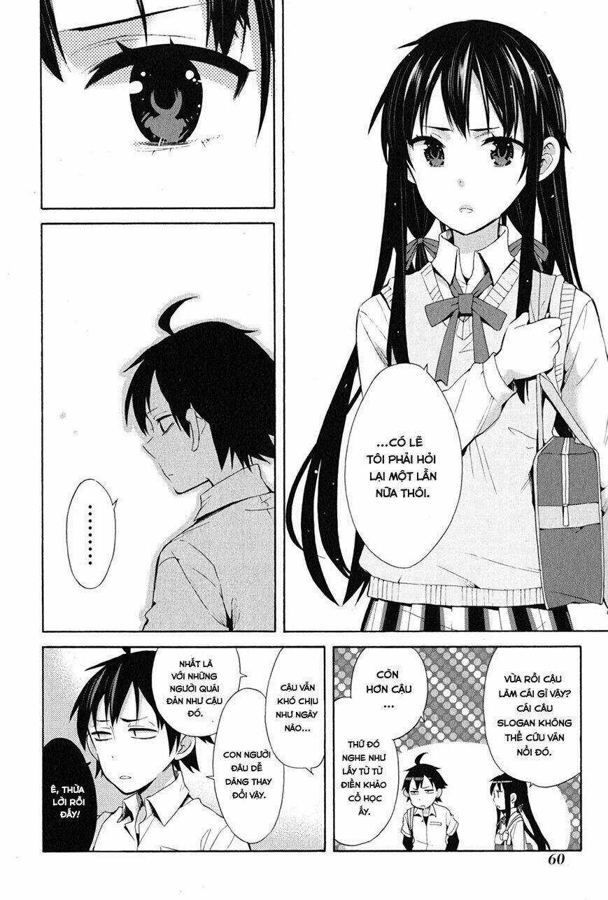 Chuyện Tình Thanh Xuân Bi Hài Của Tôi Quả Nhiên Là Sai Lầm Chapter 23 trang 34