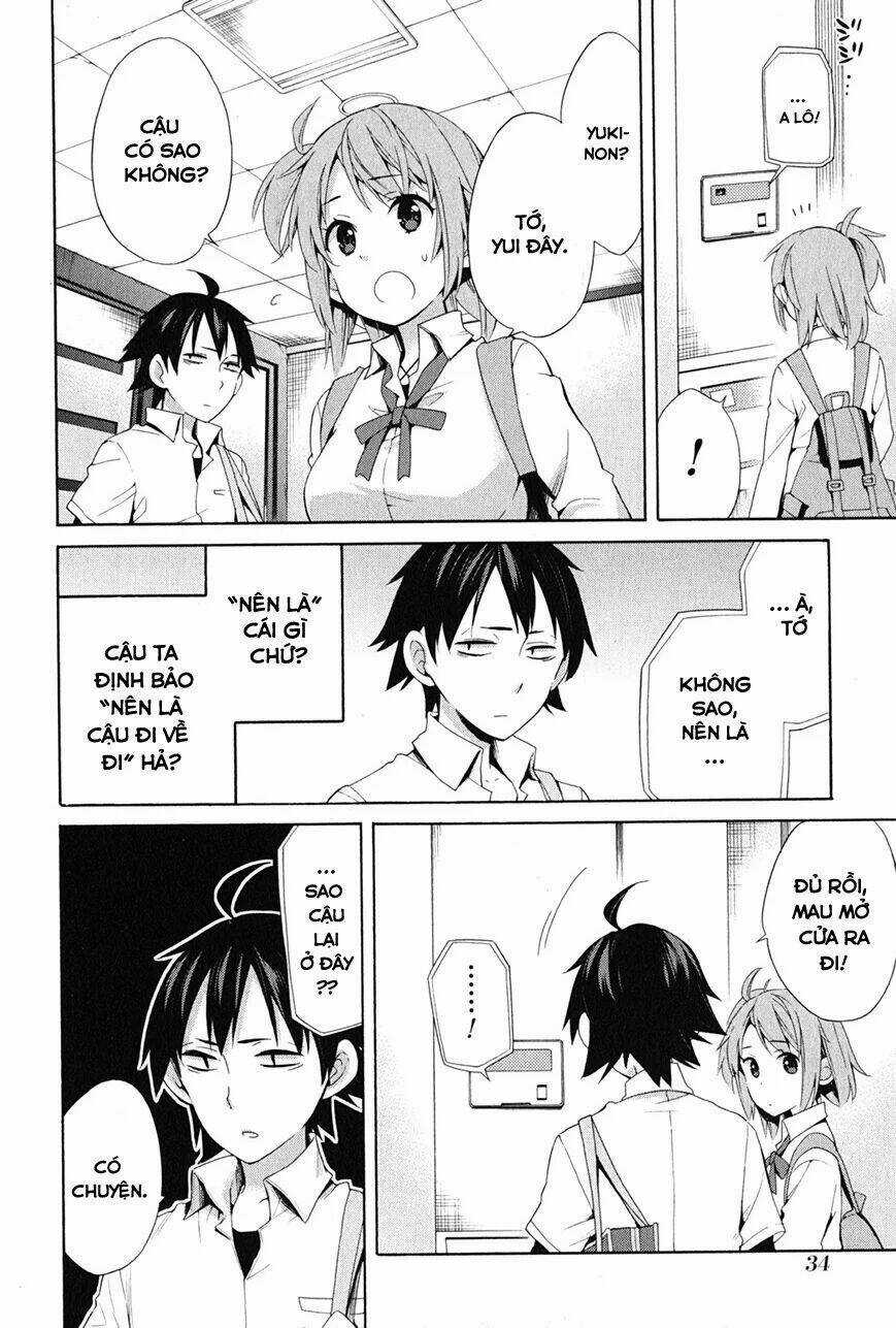 Chuyện Tình Thanh Xuân Bi Hài Của Tôi Quả Nhiên Là Sai Lầm Chapter 23 trang 8