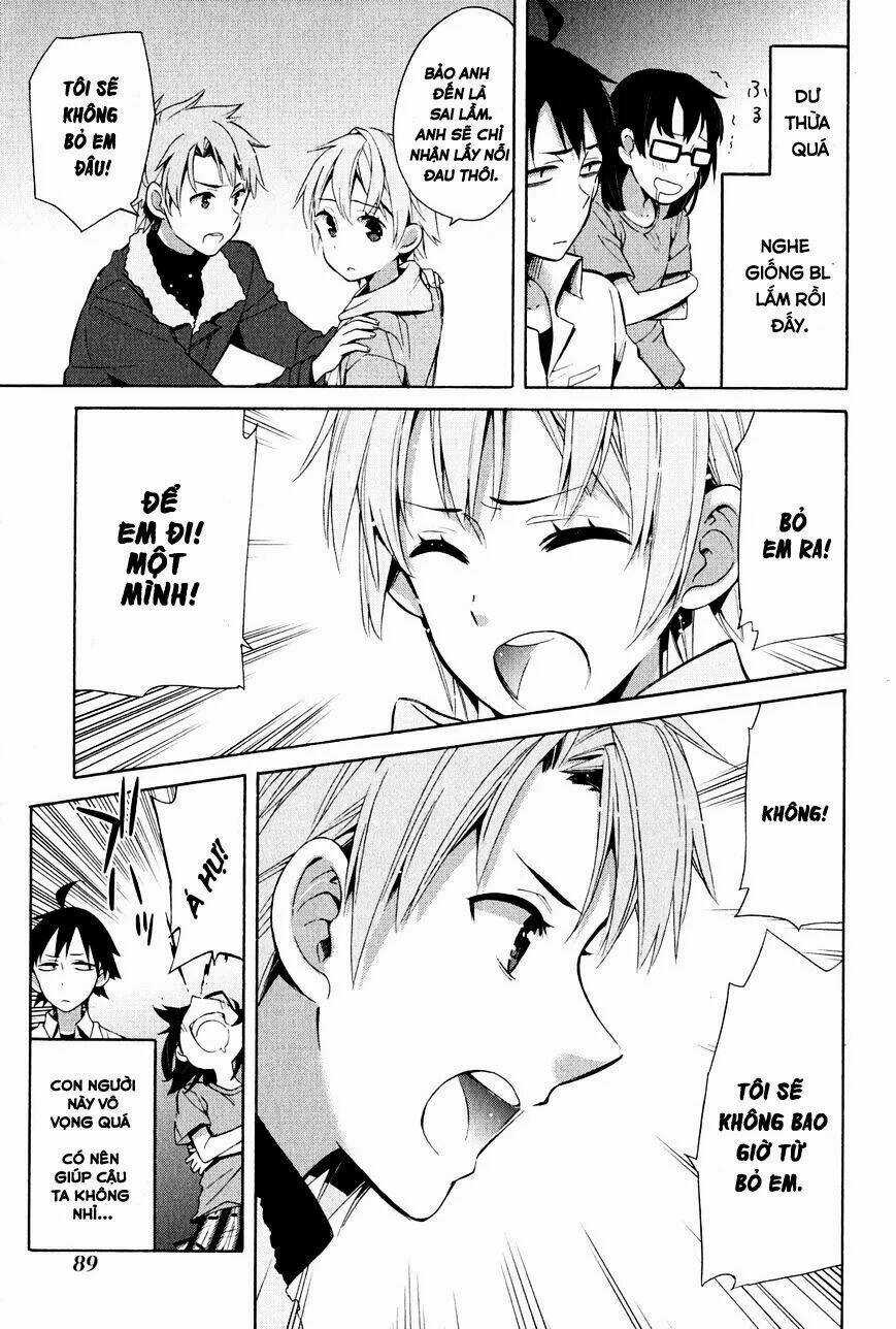 Chuyện Tình Thanh Xuân Bi Hài Của Tôi Quả Nhiên Là Sai Lầm Chapter 24 trang 23