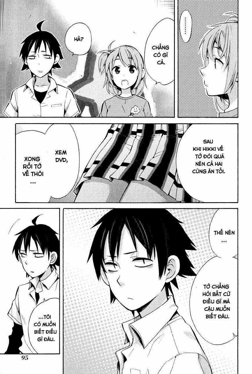 Chuyện Tình Thanh Xuân Bi Hài Của Tôi Quả Nhiên Là Sai Lầm Chapter 24 trang 29