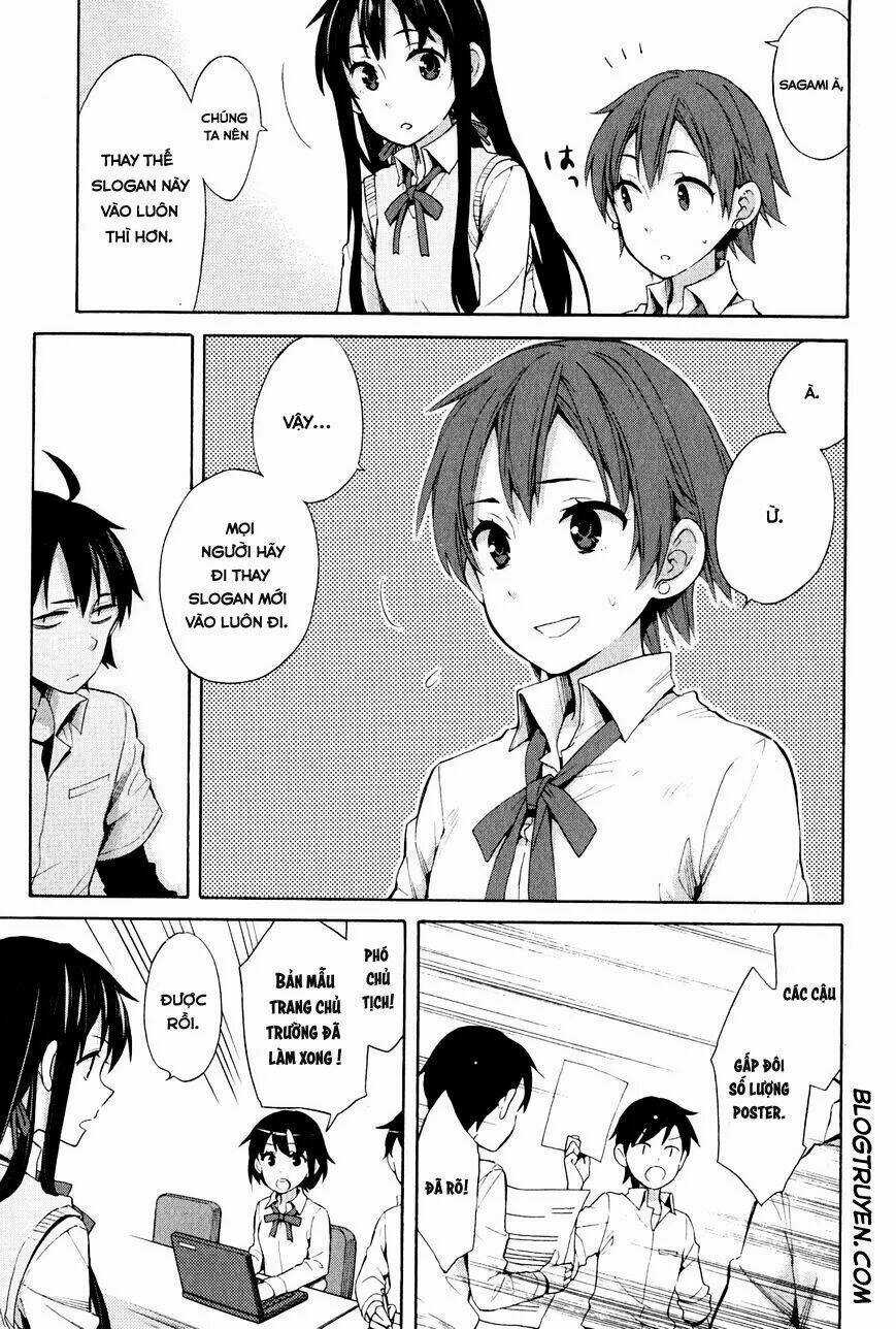 Chuyện Tình Thanh Xuân Bi Hài Của Tôi Quả Nhiên Là Sai Lầm Chapter 24 trang 3