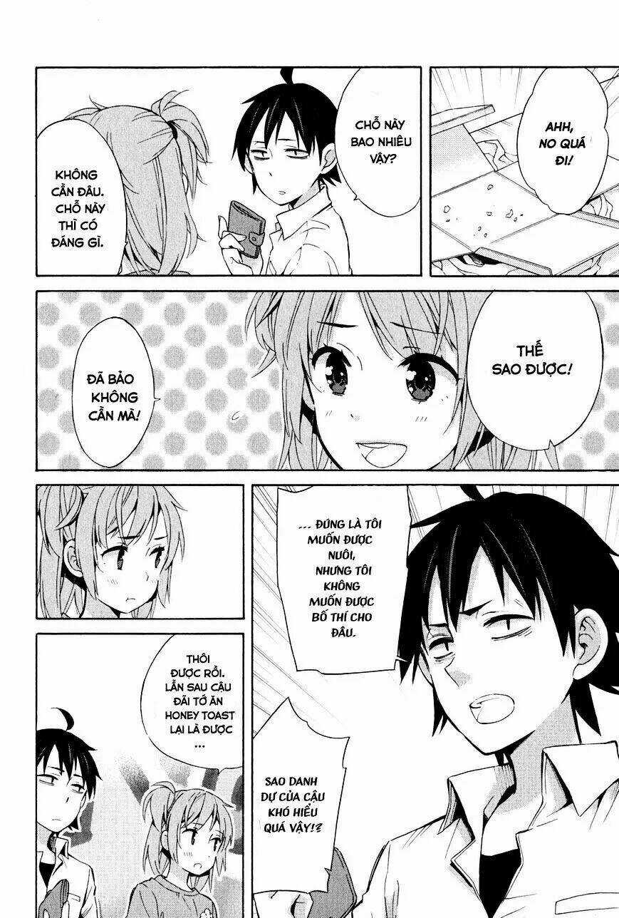 Chuyện Tình Thanh Xuân Bi Hài Của Tôi Quả Nhiên Là Sai Lầm Chapter 24 trang 34