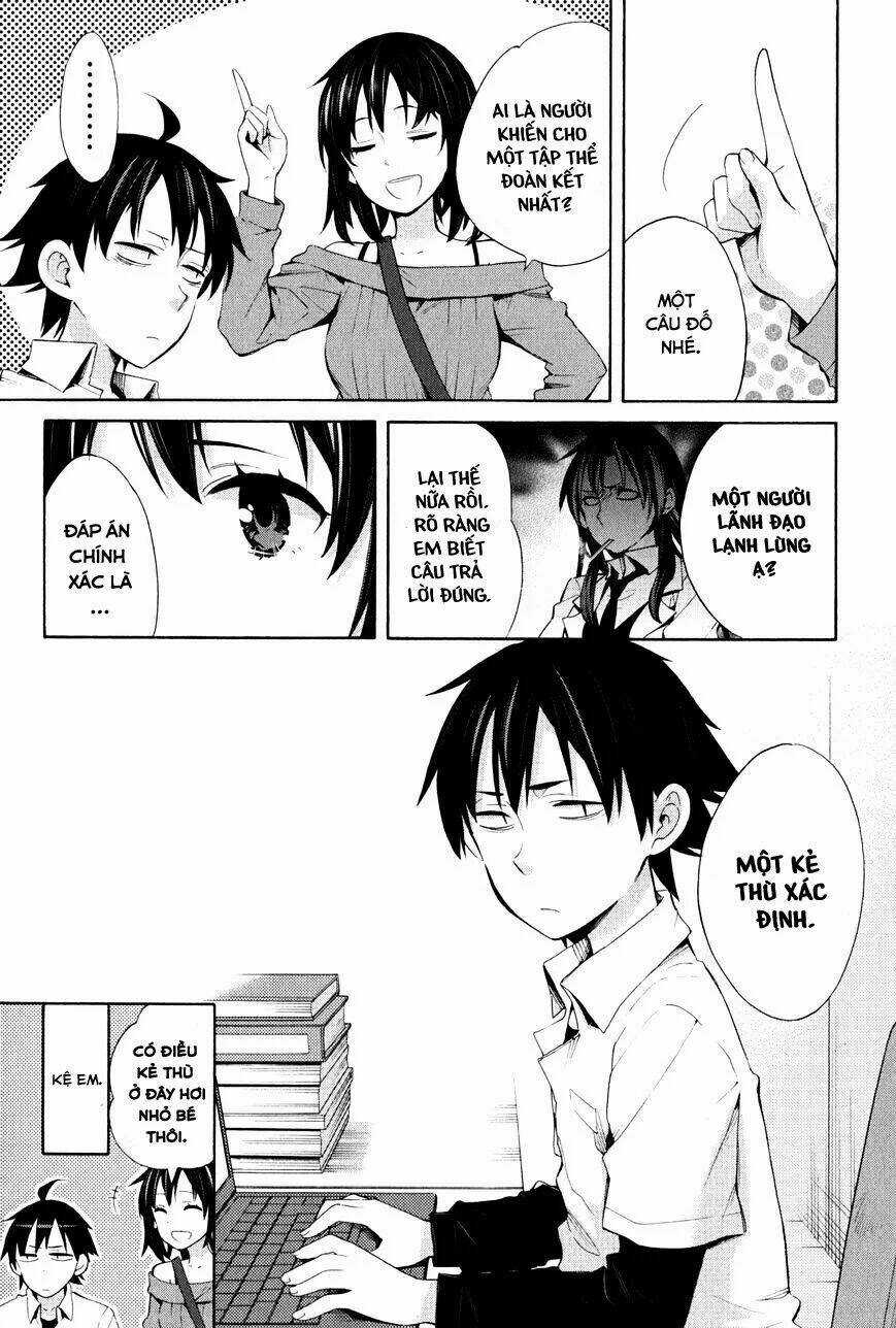 Chuyện Tình Thanh Xuân Bi Hài Của Tôi Quả Nhiên Là Sai Lầm Chapter 24 trang 7