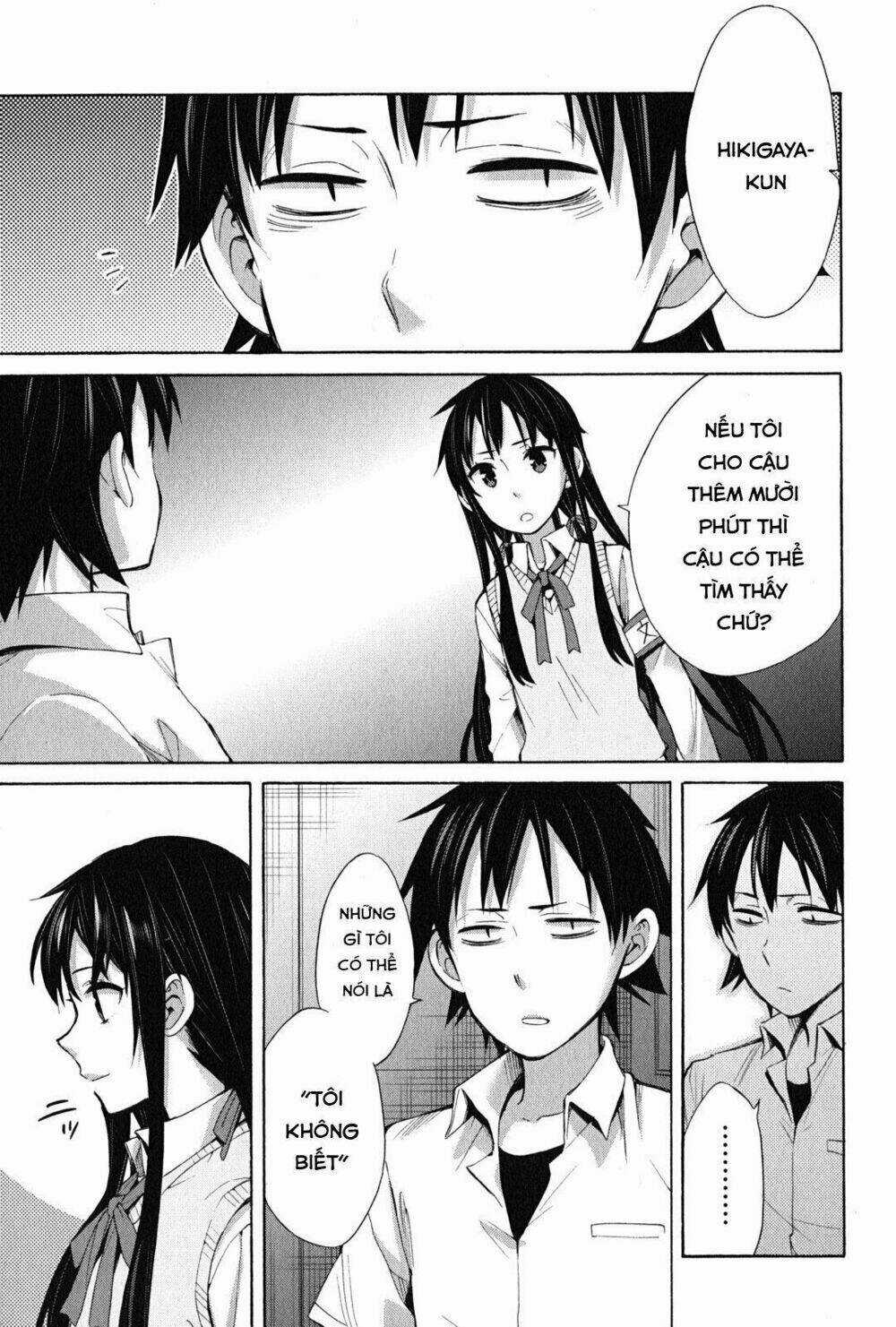 Chuyện Tình Thanh Xuân Bi Hài Của Tôi Quả Nhiên Là Sai Lầm Chapter 25 trang 21