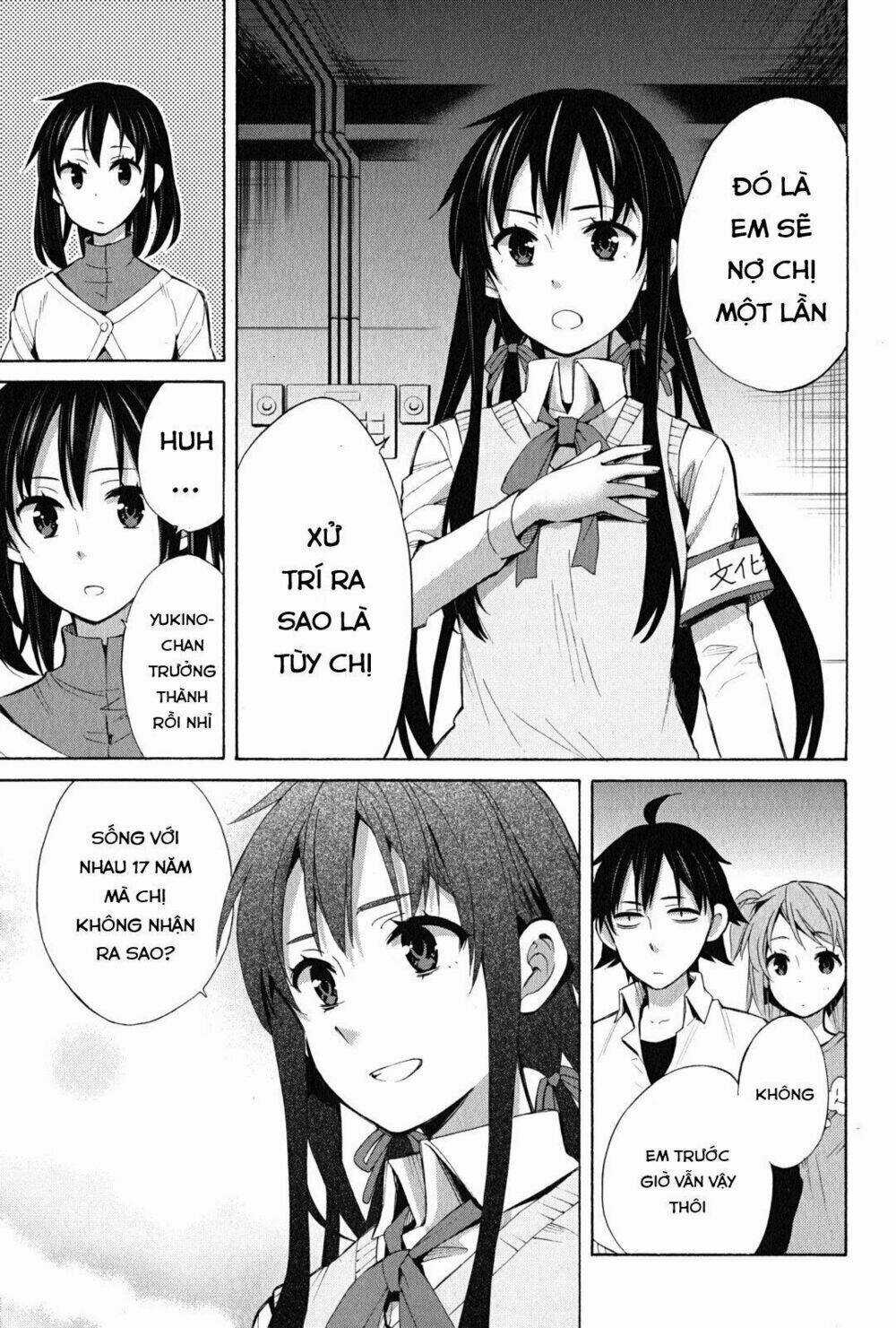 Chuyện Tình Thanh Xuân Bi Hài Của Tôi Quả Nhiên Là Sai Lầm Chapter 25 trang 25