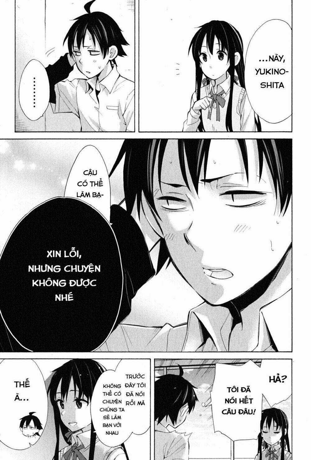 Chuyện Tình Thanh Xuân Bi Hài Của Tôi Quả Nhiên Là Sai Lầm Chapter 26 trang 35