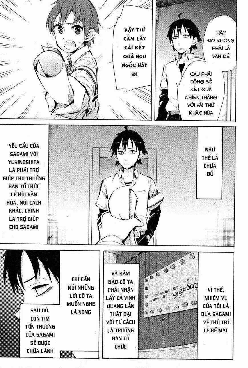 Chuyện Tình Thanh Xuân Bi Hài Của Tôi Quả Nhiên Là Sai Lầm Chapter 26 trang 7