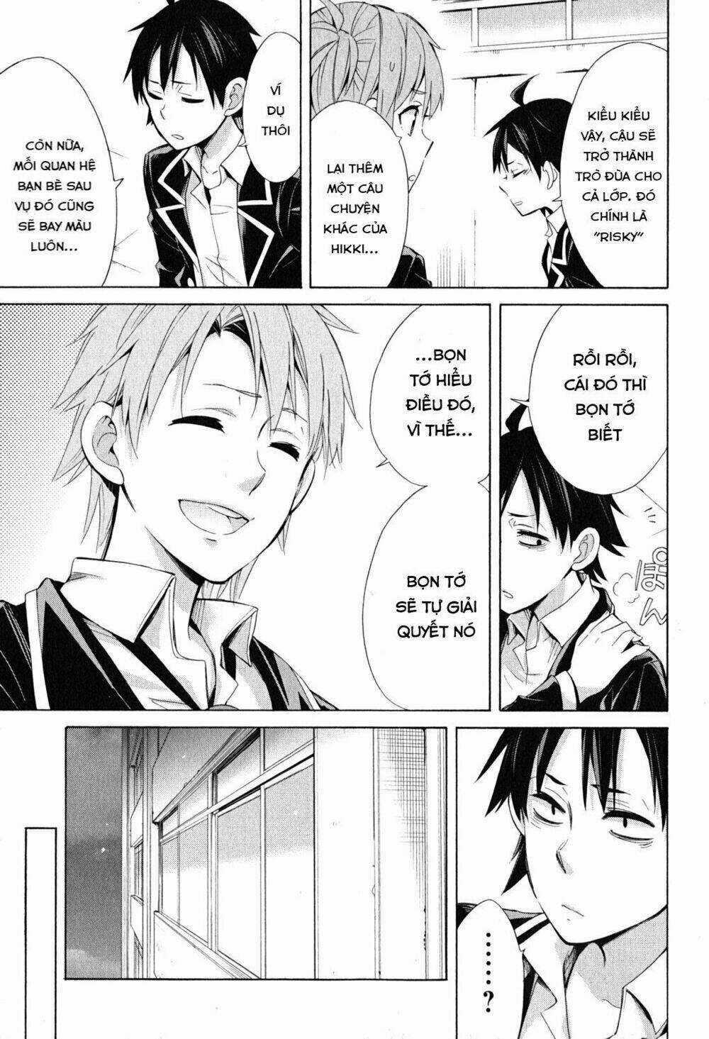 Chuyện Tình Thanh Xuân Bi Hài Của Tôi Quả Nhiên Là Sai Lầm Chapter 27 trang 21