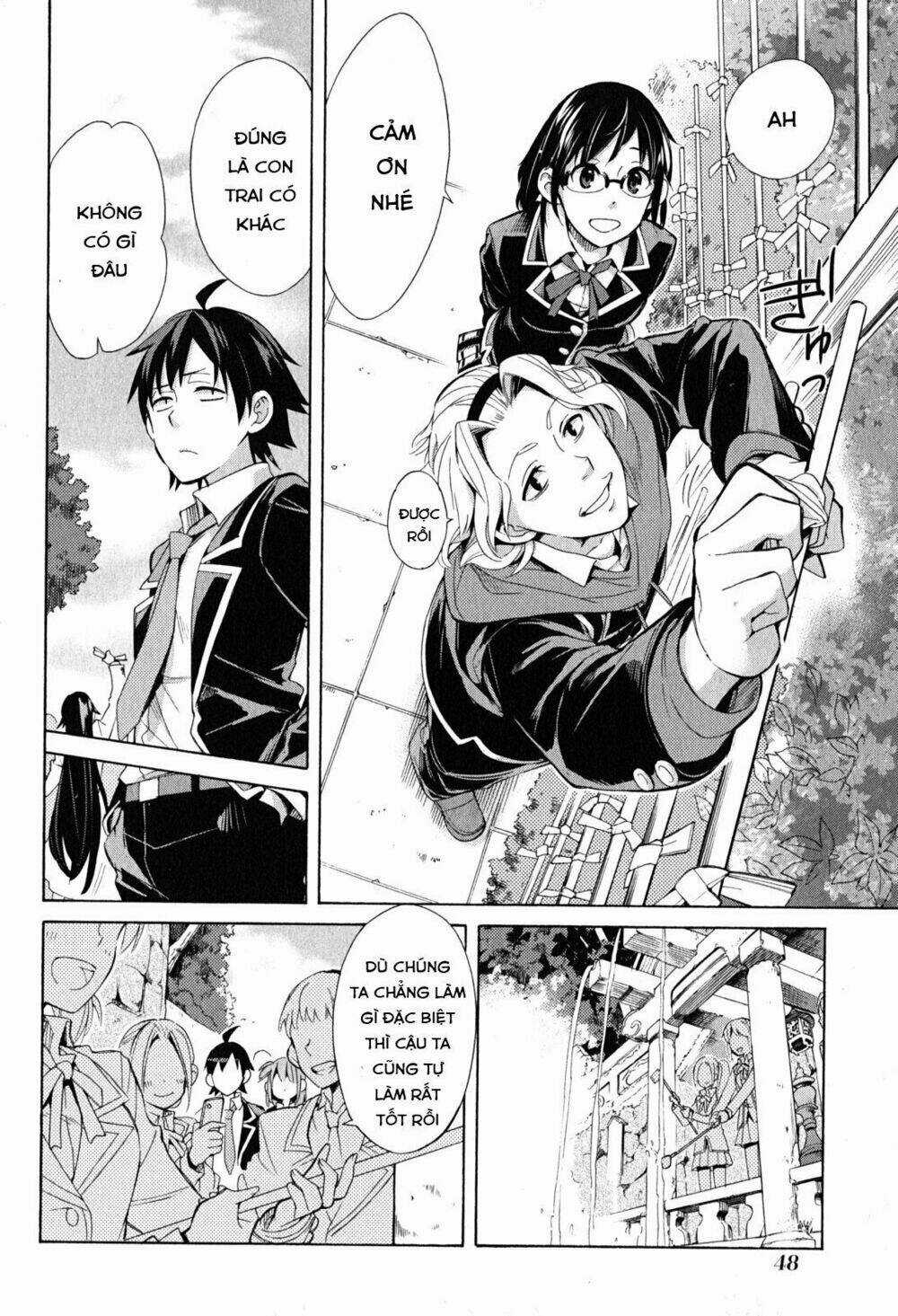 Chuyện Tình Thanh Xuân Bi Hài Của Tôi Quả Nhiên Là Sai Lầm Chapter 27 trang 46