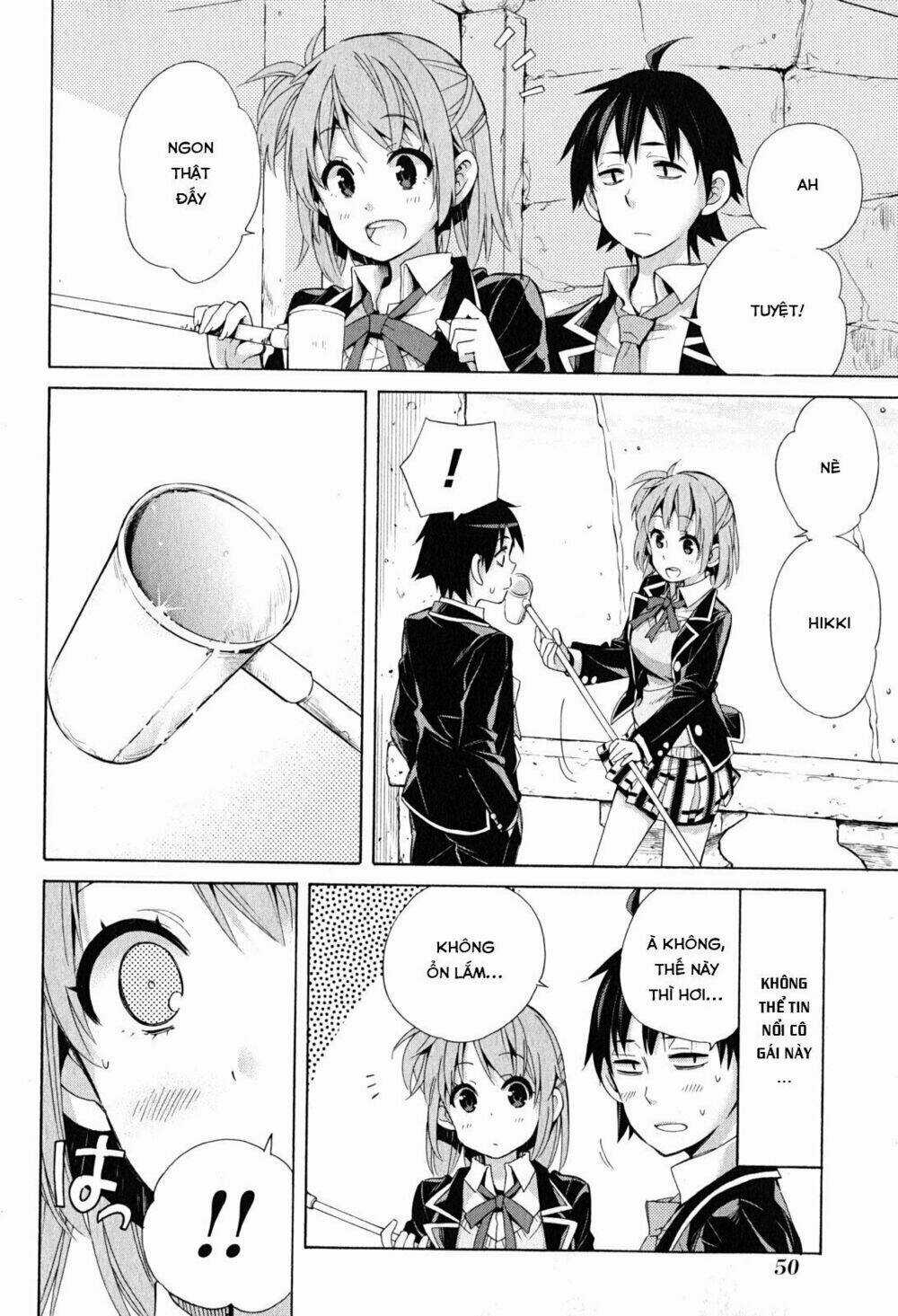 Chuyện Tình Thanh Xuân Bi Hài Của Tôi Quả Nhiên Là Sai Lầm Chapter 27 trang 48